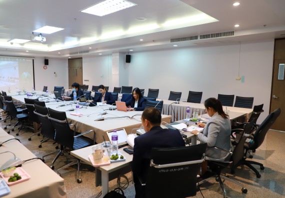 ภาพกิจกรรม  หลักสูตรครุศาสตรบัณฑิต สาขาวิชาเคมี จัดกิจกรรมตรวจประเมินคุณภาพภายในตามเกณฑ์ AUN-QA