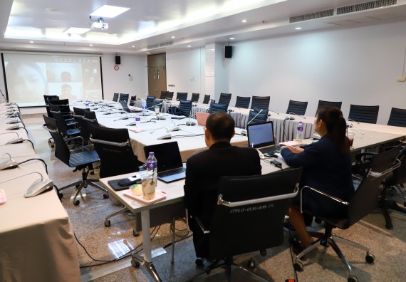 ภาพกิจกรรม  หลักสูตรครุศาสตรบัณฑิต สาขาวิชาเคมี จัดกิจกรรมตรวจประเมินคุณภาพภายในตามเกณฑ์ AUN-QA