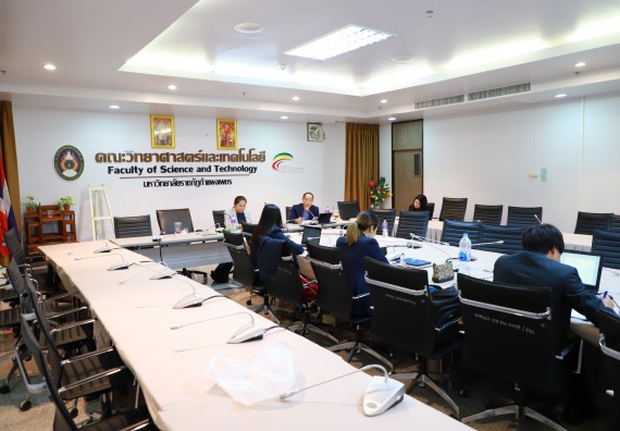 ภาพกิจกรรม  หลักสูตรครุศาสตรบัณฑิต สาขาวิชาเคมี จัดกิจกรรมตรวจประเมินคุณภาพภายในตามเกณฑ์ AUN-QA