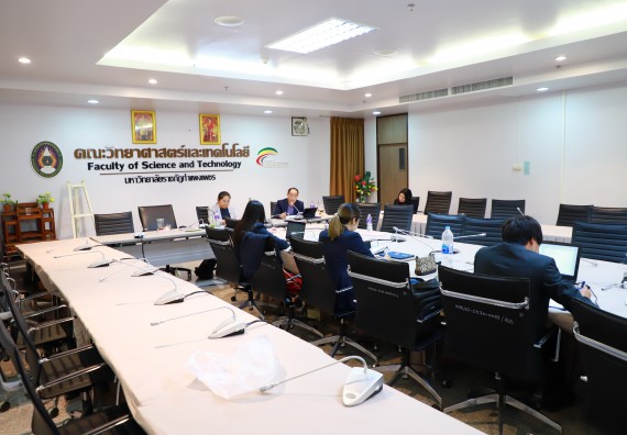 ภาพกิจกรรม  หลักสูตรครุศาสตรบัณฑิต สาขาวิชาเคมี จัดกิจกรรมตรวจประเมินคุณภาพภายในตามเกณฑ์ AUN-QA