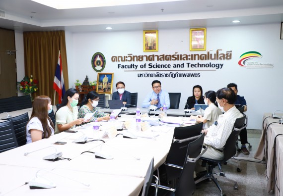 ภาพกิจกรรม  มหาวิทยาลัยราชภัฏกำแพงเพชร ตรวจสอบการดำเนินงานโครงการพัฒนาคุณภาพชีวิตและยกระดับรายได้ให้กับชุมชนฐานราก ประจำปีงบประมาณ 2565