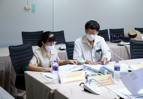 ภาพกิจกรรม  มหาวิทยาลัยราชภัฏกำแพงเพชร ตรวจสอบการดำเนินงานโครงการพัฒนาคุณภาพชีวิตและยกระดับรายได้ให้กับชุมชนฐานราก ประจำปีงบประมาณ 2565