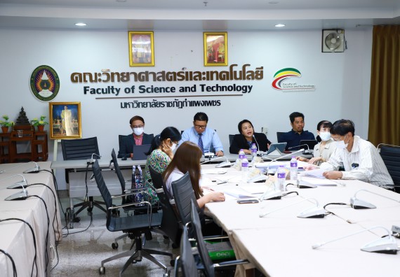 ภาพกิจกรรม  มหาวิทยาลัยราชภัฏกำแพงเพชร ตรวจสอบการดำเนินงานโครงการพัฒนาคุณภาพชีวิตและยกระดับรายได้ให้กับชุมชนฐานราก ประจำปีงบประมาณ 2565