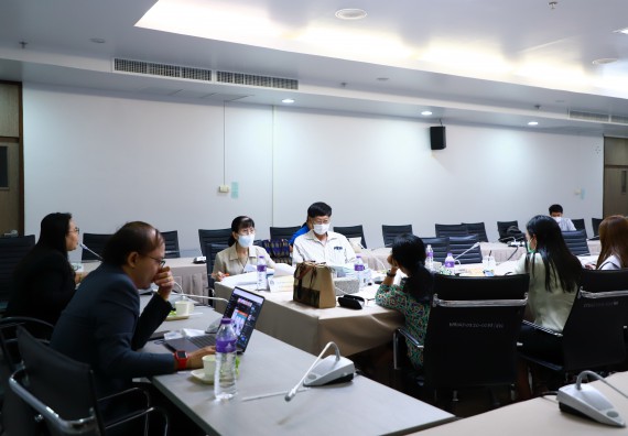 ภาพกิจกรรม  มหาวิทยาลัยราชภัฏกำแพงเพชร ตรวจสอบการดำเนินงานโครงการพัฒนาคุณภาพชีวิตและยกระดับรายได้ให้กับชุมชนฐานราก ประจำปีงบประมาณ 2565