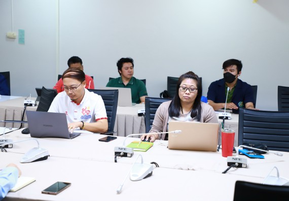 ภาพกิจกรรม  คณะวิทยาศาสตร์และเทคโนโลยี จัดกิจกรรมการปฐมนิเทศน์พนักงานมหาวิทยาลัยใหม่