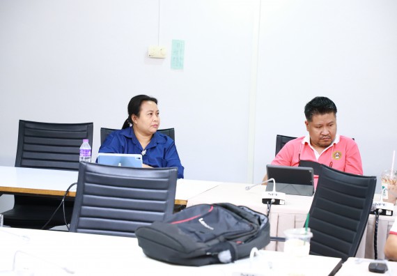 ภาพกิจกรรม  คณะวิทยาศาสตร์และเทคโนโลยี จัดกิจกรรมการปฐมนิเทศน์พนักงานมหาวิทยาลัยใหม่