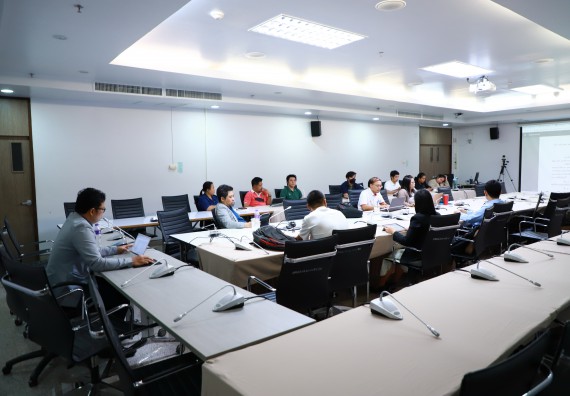 ภาพกิจกรรม  คณะวิทยาศาสตร์และเทคโนโลยี จัดกิจกรรมการปฐมนิเทศน์พนักงานมหาวิทยาลัยใหม่