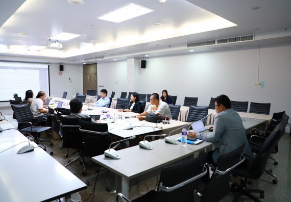 ภาพกิจกรรม  คณะวิทยาศาสตร์และเทคโนโลยี จัดกิจกรรมการปฐมนิเทศน์พนักงานมหาวิทยาลัยใหม่