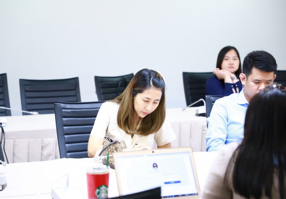 ภาพกิจกรรม  คณะวิทยาศาสตร์และเทคโนโลยี จัดกิจกรรมการปฐมนิเทศน์พนักงานมหาวิทยาลัยใหม่