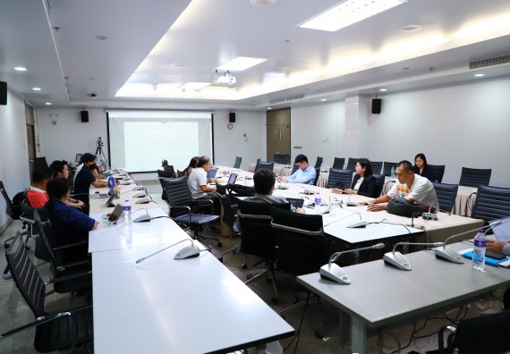 ภาพกิจกรรม  คณะวิทยาศาสตร์และเทคโนโลยี จัดกิจกรรมการปฐมนิเทศน์พนักงานมหาวิทยาลัยใหม่