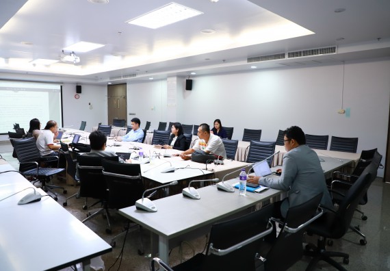 ภาพกิจกรรม  คณะวิทยาศาสตร์และเทคโนโลยี จัดกิจกรรมการปฐมนิเทศน์พนักงานมหาวิทยาลัยใหม่