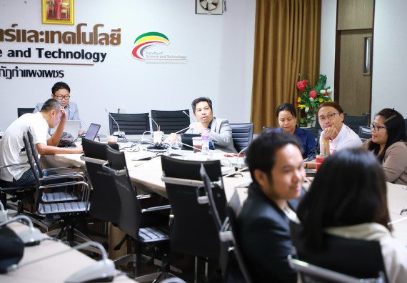 ภาพกิจกรรม  คณะวิทยาศาสตร์และเทคโนโลยี จัดประชุมทบทวบแผนกลยุทธ์และแผนปฏิบัติราชการ ประจำปี พ.ศ. 2566-2570 แผนปฏิบัติราชการประจำปี พ.ศ. 2567
