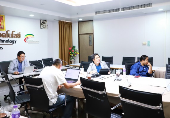 ภาพกิจกรรม  คณะวิทยาศาสตร์และเทคโนโลยี จัดประชุมทบทวบแผนกลยุทธ์และแผนปฏิบัติราชการ ประจำปี พ.ศ. 2566-2570 แผนปฏิบัติราชการประจำปี พ.ศ. 2567