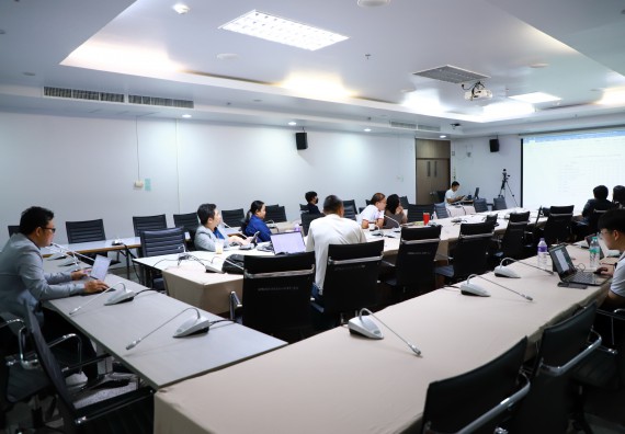 ภาพกิจกรรม  คณะวิทยาศาสตร์และเทคโนโลยี จัดประชุมทบทวบแผนกลยุทธ์และแผนปฏิบัติราชการ ประจำปี พ.ศ. 2566-2570 แผนปฏิบัติราชการประจำปี พ.ศ. 2567