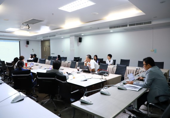 ภาพกิจกรรม  คณะวิทยาศาสตร์และเทคโนโลยี จัดประชุมทบทวบแผนกลยุทธ์และแผนปฏิบัติราชการ ประจำปี พ.ศ. 2566-2570 แผนปฏิบัติราชการประจำปี พ.ศ. 2567