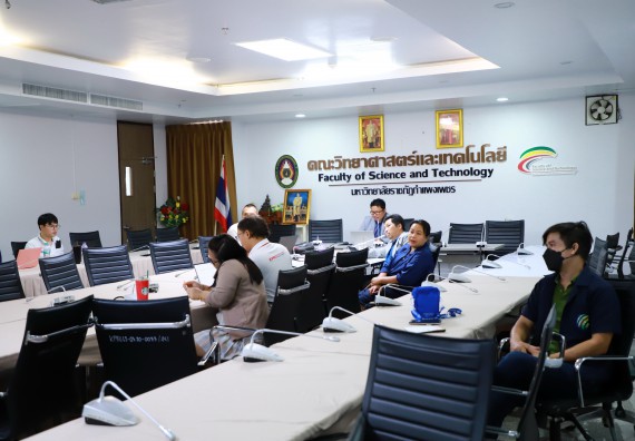 ภาพกิจกรรม  คณะวิทยาศาสตร์และเทคโนโลยี จัดประชุมทบทวบแผนกลยุทธ์และแผนปฏิบัติราชการ ประจำปี พ.ศ. 2566-2570 แผนปฏิบัติราชการประจำปี พ.ศ. 2567