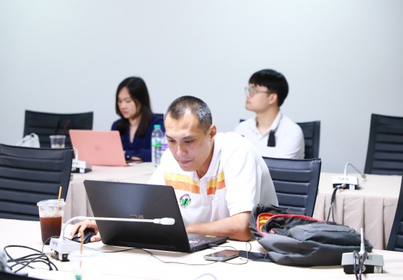 ภาพกิจกรรม  คณะวิทยาศาสตร์และเทคโนโลยี จัดประชุมทบทวบแผนกลยุทธ์และแผนปฏิบัติราชการ ประจำปี พ.ศ. 2566-2570 แผนปฏิบัติราชการประจำปี พ.ศ. 2567