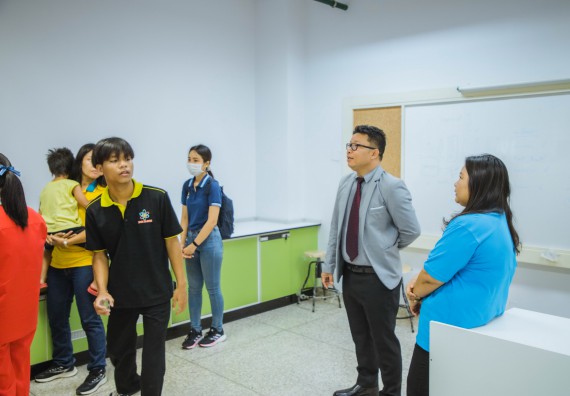 ภาพกิจกรรม   คณะวิทยาศาสตร์และเทคโนโลยี มหาวิทยาลัยราชภัฏกำแพงเพชร ร่วมกับโรงเรียนกำแพงเพชรพิทยาคม จัดโครงการค่ายวิทยาศาสตร์นักเรียนห้องเรียนพิเศษ