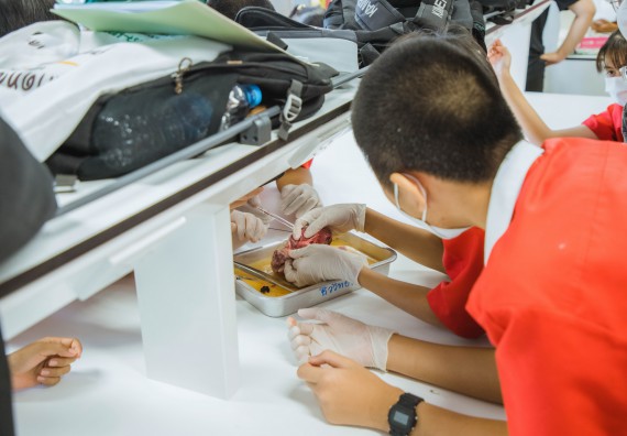 ภาพกิจกรรม   คณะวิทยาศาสตร์และเทคโนโลยี มหาวิทยาลัยราชภัฏกำแพงเพชร ร่วมกับโรงเรียนกำแพงเพชรพิทยาคม จัดโครงการค่ายวิทยาศาสตร์นักเรียนห้องเรียนพิเศษ