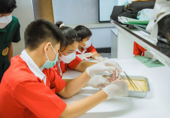 ภาพกิจกรรม   คณะวิทยาศาสตร์และเทคโนโลยี มหาวิทยาลัยราชภัฏกำแพงเพชร ร่วมกับโรงเรียนกำแพงเพชรพิทยาคม จัดโครงการค่ายวิทยาศาสตร์นักเรียนห้องเรียนพิเศษ