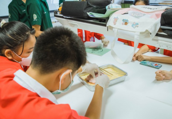 ภาพกิจกรรม   คณะวิทยาศาสตร์และเทคโนโลยี มหาวิทยาลัยราชภัฏกำแพงเพชร ร่วมกับโรงเรียนกำแพงเพชรพิทยาคม จัดโครงการค่ายวิทยาศาสตร์นักเรียนห้องเรียนพิเศษ