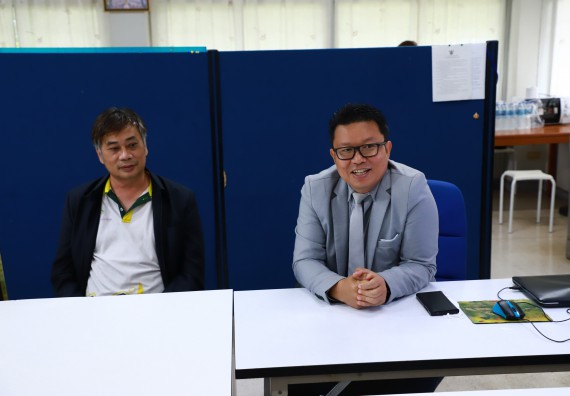 ภาพกิจกรรม  ศูนย์ส่งเสริมและตรวจสอบการผลิตตามมาตรฐานความปลอดภัยทางอาหาร คณะวิทยาศาสตร์และเทคโนโลยี  ต้อนรับการเข้าศึกษาดูงานจาก คณะทำงานของศูนย์วิทยาศาสตร์  มหาวิทยาลัยราชภัฏพิบูลสงคราม 