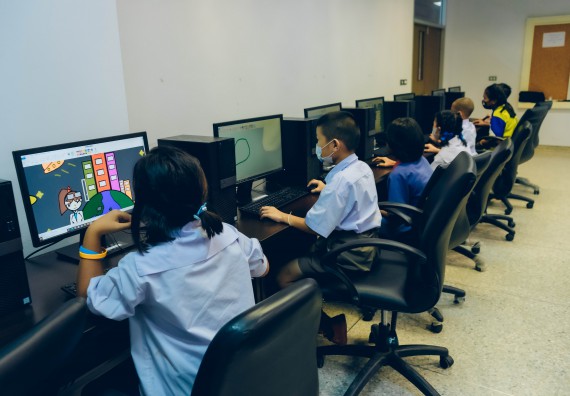 ภาพกิจกรรม   คณะวิทยาศาสตร์และเทคโนโลยี จัดการแข่งขันวาดภาพด้วยโปรแกรม Paint ระดับประถมศึกษาตอนต้น ประถมศึกษาตอนปลาย งานสัปดาห์วิทยาศาสตร์แห่งชาติ ส่วนภูมิภาค ประจำปี 2566