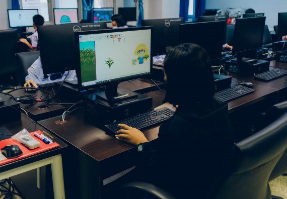 ภาพกิจกรรม   คณะวิทยาศาสตร์และเทคโนโลยี จัดการแข่งขันวาดภาพด้วยโปรแกรม Paint ระดับประถมศึกษาตอนต้น ประถมศึกษาตอนปลาย งานสัปดาห์วิทยาศาสตร์แห่งชาติ ส่วนภูมิภาค ประจำปี 2566