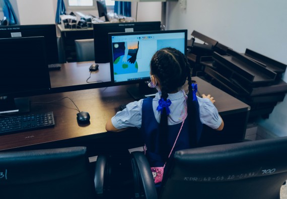 ภาพกิจกรรม   คณะวิทยาศาสตร์และเทคโนโลยี จัดการแข่งขันวาดภาพด้วยโปรแกรม Paint ระดับประถมศึกษาตอนต้น ประถมศึกษาตอนปลาย งานสัปดาห์วิทยาศาสตร์แห่งชาติ ส่วนภูมิภาค ประจำปี 2566