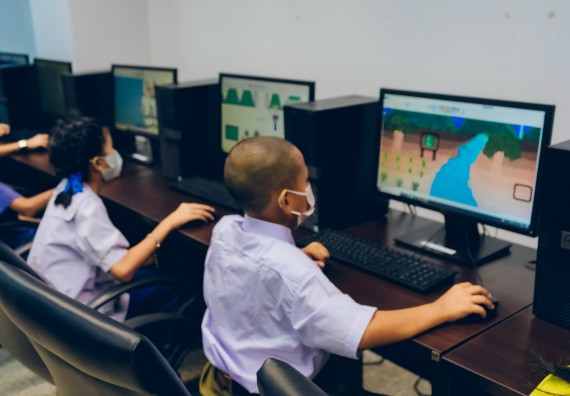 ภาพกิจกรรม   คณะวิทยาศาสตร์และเทคโนโลยี จัดการแข่งขันวาดภาพด้วยโปรแกรม Paint ระดับประถมศึกษาตอนต้น ประถมศึกษาตอนปลาย งานสัปดาห์วิทยาศาสตร์แห่งชาติ ส่วนภูมิภาค ประจำปี 2566