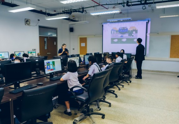 ภาพกิจกรรม   คณะวิทยาศาสตร์และเทคโนโลยี จัดการแข่งขันวาดภาพด้วยโปรแกรม Paint ระดับประถมศึกษาตอนต้น ประถมศึกษาตอนปลาย งานสัปดาห์วิทยาศาสตร์แห่งชาติ ส่วนภูมิภาค ประจำปี 2566