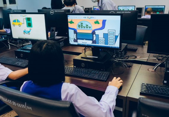 ภาพกิจกรรม   คณะวิทยาศาสตร์และเทคโนโลยี จัดการแข่งขันวาดภาพด้วยโปรแกรม Paint ระดับประถมศึกษาตอนต้น ประถมศึกษาตอนปลาย งานสัปดาห์วิทยาศาสตร์แห่งชาติ ส่วนภูมิภาค ประจำปี 2566