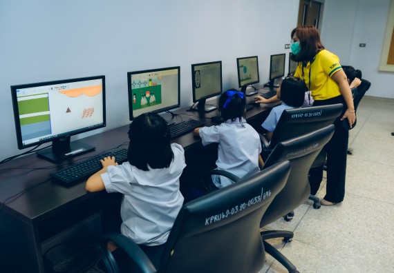 ภาพกิจกรรม   คณะวิทยาศาสตร์และเทคโนโลยี จัดการแข่งขันวาดภาพด้วยโปรแกรม Paint ระดับประถมศึกษาตอนต้น ประถมศึกษาตอนปลาย งานสัปดาห์วิทยาศาสตร์แห่งชาติ ส่วนภูมิภาค ประจำปี 2566