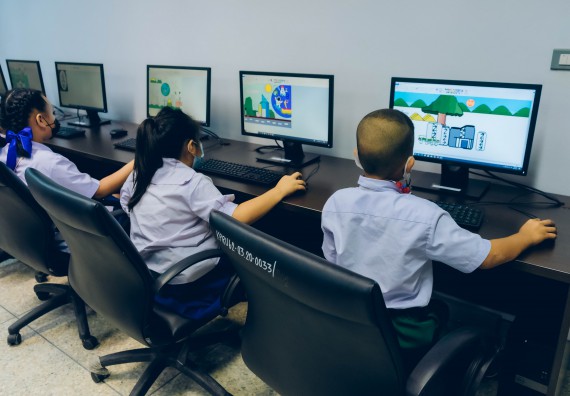 ภาพกิจกรรม   คณะวิทยาศาสตร์และเทคโนโลยี จัดการแข่งขันวาดภาพด้วยโปรแกรม Paint ระดับประถมศึกษาตอนต้น ประถมศึกษาตอนปลาย งานสัปดาห์วิทยาศาสตร์แห่งชาติ ส่วนภูมิภาค ประจำปี 2566