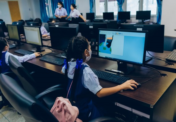 ภาพกิจกรรม   คณะวิทยาศาสตร์และเทคโนโลยี จัดการแข่งขันวาดภาพด้วยโปรแกรม Paint ระดับประถมศึกษาตอนต้น ประถมศึกษาตอนปลาย งานสัปดาห์วิทยาศาสตร์แห่งชาติ ส่วนภูมิภาค ประจำปี 2566