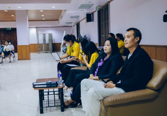 ภาพกิจกรรม   คณะวิทยาศาสตร์และเทคโนโลยี จัดการแข่งขันการพูดทางวิทยาศาสตร์ ระดับประถมศึกษา มัธยมศึกษาตอนต้น มัธยมศึกษาตอนปลาย งานสัปดาห์วิทยาศาสตร์แห่งชาติ ส่วนภูมิภาค ประจำปี 2566