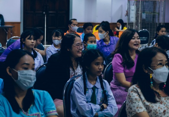 ภาพกิจกรรม   คณะวิทยาศาสตร์และเทคโนโลยี จัดการแข่งขันการพูดทางวิทยาศาสตร์ ระดับประถมศึกษา มัธยมศึกษาตอนต้น มัธยมศึกษาตอนปลาย งานสัปดาห์วิทยาศาสตร์แห่งชาติ ส่วนภูมิภาค ประจำปี 2566