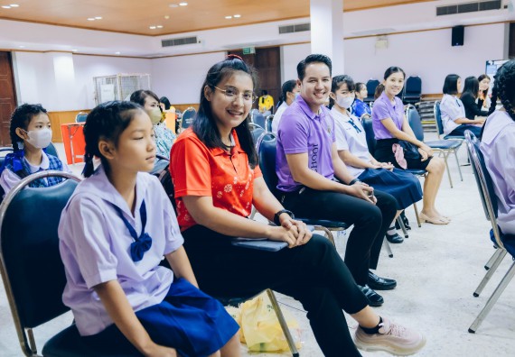 ภาพกิจกรรม   คณะวิทยาศาสตร์และเทคโนโลยี จัดการแข่งขันการพูดทางวิทยาศาสตร์ ระดับประถมศึกษา มัธยมศึกษาตอนต้น มัธยมศึกษาตอนปลาย งานสัปดาห์วิทยาศาสตร์แห่งชาติ ส่วนภูมิภาค ประจำปี 2566