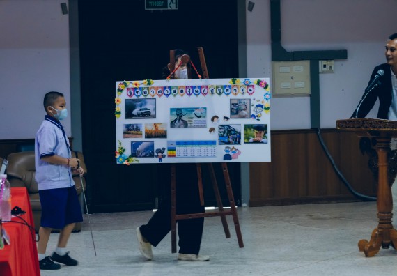 ภาพกิจกรรม   คณะวิทยาศาสตร์และเทคโนโลยี จัดการแข่งขันการพูดทางวิทยาศาสตร์ ระดับประถมศึกษา มัธยมศึกษาตอนต้น มัธยมศึกษาตอนปลาย งานสัปดาห์วิทยาศาสตร์แห่งชาติ ส่วนภูมิภาค ประจำปี 2566