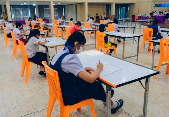 ภาพกิจกรรม   คณะวิทยาศาสตร์และเทคโนโลยี การแข่งขันตอบปัญหาคณิตศาสตร์ ระดับประถมศึกษาตอนปลาย มัธยมศึกษาตอนต้น งานสัปดาห์วิทยาศาสตร์แห่งชาติ ส่วนภูมิภาค ประจำปี 2566