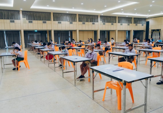 ภาพกิจกรรม   คณะวิทยาศาสตร์และเทคโนโลยี การแข่งขันตอบปัญหาคณิตศาสตร์ ระดับประถมศึกษาตอนปลาย มัธยมศึกษาตอนต้น งานสัปดาห์วิทยาศาสตร์แห่งชาติ ส่วนภูมิภาค ประจำปี 2566