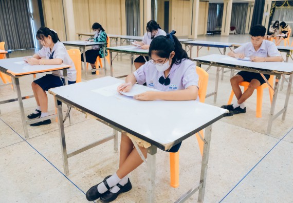 ภาพกิจกรรม   คณะวิทยาศาสตร์และเทคโนโลยี การแข่งขันตอบปัญหาคณิตศาสตร์ ระดับประถมศึกษาตอนปลาย มัธยมศึกษาตอนต้น งานสัปดาห์วิทยาศาสตร์แห่งชาติ ส่วนภูมิภาค ประจำปี 2566