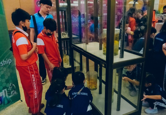 ภาพกิจกรรม  คณะวิทยาศาสตร์และเทคโนโลยี จัดนิทรรศการและกิจกรรมด้านวิทยาศาสตร์ เทคโนโลยีและนวัตกรรม (วทน.)  งานสัปดาห์วิทยาศาสตร์แห่งชาติ ส่วนภูมิภาค ประจำปี 2566