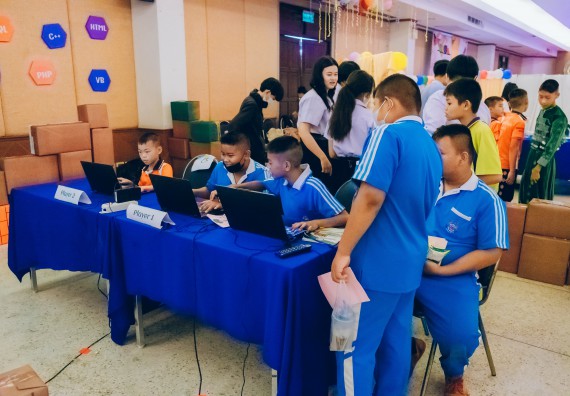 ภาพกิจกรรม  คณะวิทยาศาสตร์และเทคโนโลยี จัดนิทรรศการและกิจกรรมด้านวิทยาศาสตร์ เทคโนโลยีและนวัตกรรม (วทน.)  งานสัปดาห์วิทยาศาสตร์แห่งชาติ ส่วนภูมิภาค ประจำปี 2566