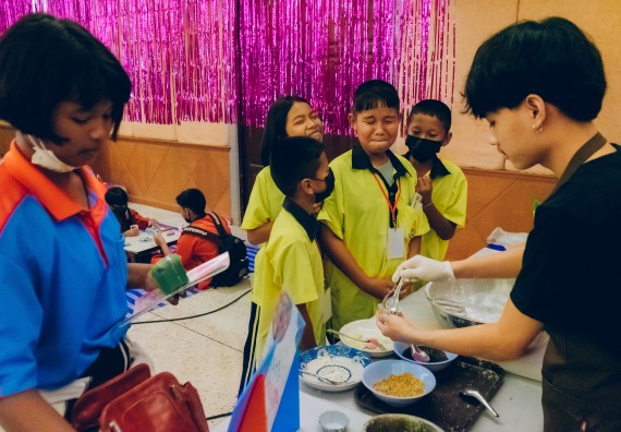 ภาพกิจกรรม  คณะวิทยาศาสตร์และเทคโนโลยี จัดนิทรรศการและกิจกรรมด้านวิทยาศาสตร์ เทคโนโลยีและนวัตกรรม (วทน.)  งานสัปดาห์วิทยาศาสตร์แห่งชาติ ส่วนภูมิภาค ประจำปี 2566