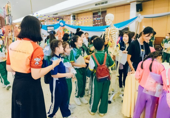 ภาพกิจกรรม  คณะวิทยาศาสตร์และเทคโนโลยี จัดนิทรรศการและกิจกรรมด้านวิทยาศาสตร์ เทคโนโลยีและนวัตกรรม (วทน.)  งานสัปดาห์วิทยาศาสตร์แห่งชาติ ส่วนภูมิภาค ประจำปี 2566