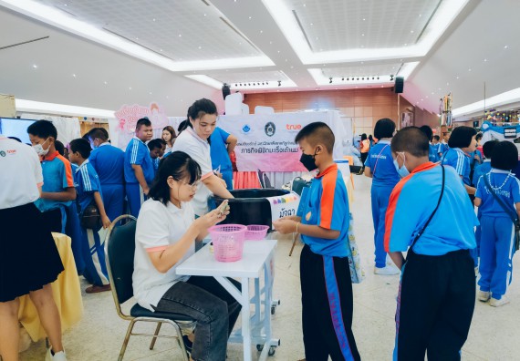 ภาพกิจกรรม  คณะวิทยาศาสตร์และเทคโนโลยี จัดนิทรรศการและกิจกรรมด้านวิทยาศาสตร์ เทคโนโลยีและนวัตกรรม (วทน.)  งานสัปดาห์วิทยาศาสตร์แห่งชาติ ส่วนภูมิภาค ประจำปี 2566