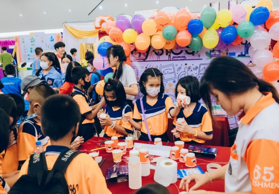 ภาพกิจกรรม  คณะวิทยาศาสตร์และเทคโนโลยี จัดนิทรรศการและกิจกรรมด้านวิทยาศาสตร์ เทคโนโลยีและนวัตกรรม (วทน.)  งานสัปดาห์วิทยาศาสตร์แห่งชาติ ส่วนภูมิภาค ประจำปี 2566