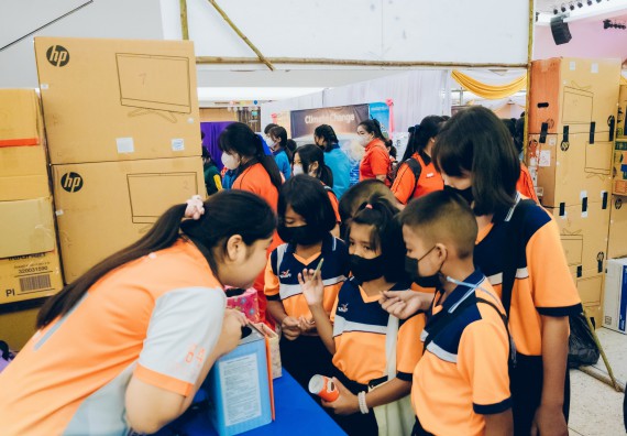 ภาพกิจกรรม  คณะวิทยาศาสตร์และเทคโนโลยี จัดนิทรรศการและกิจกรรมด้านวิทยาศาสตร์ เทคโนโลยีและนวัตกรรม (วทน.)  งานสัปดาห์วิทยาศาสตร์แห่งชาติ ส่วนภูมิภาค ประจำปี 2566