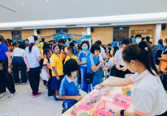 ภาพกิจกรรม  คณะวิทยาศาสตร์และเทคโนโลยี จัดนิทรรศการและกิจกรรมด้านวิทยาศาสตร์ เทคโนโลยีและนวัตกรรม (วทน.)  งานสัปดาห์วิทยาศาสตร์แห่งชาติ ส่วนภูมิภาค ประจำปี 2566